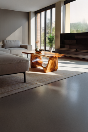 Handcrafted Solid Wood Low Coffee Table For Living Roomdecor