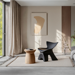 Handcrafted Lounge Chair For Warm Living Room