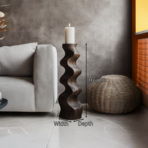 Handcrafted Candle Stand For Furniture Accent Display