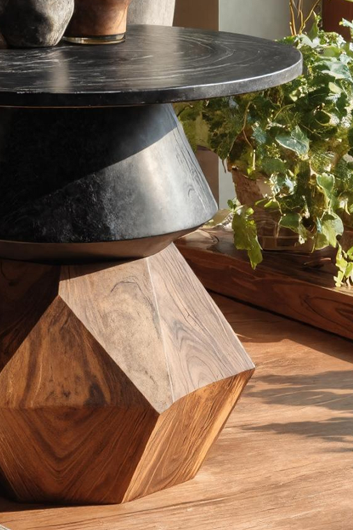 Mid Century Wooden Side Table For Entryway Design Refresh