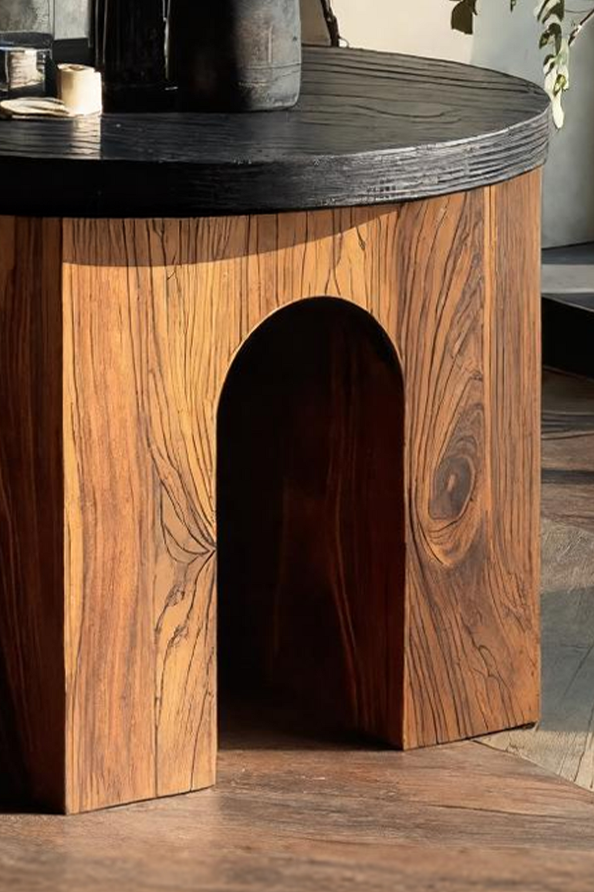 Modern Live Edge Side Table For Contemporary Home Style