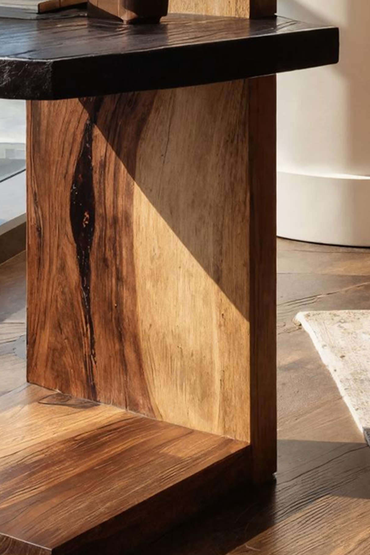 Handcrafted Wooden Side Table For Premium Furniture Look