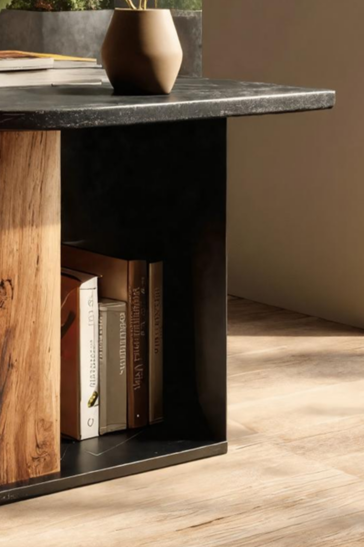 Modern Wooden Side Table For Interior Decoration Ideas