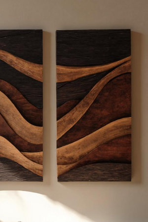 Mid Century Wall Art Sculpture For Entryway And Home