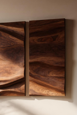 Handcrafted Solid Wood Wall Art For Modern Home