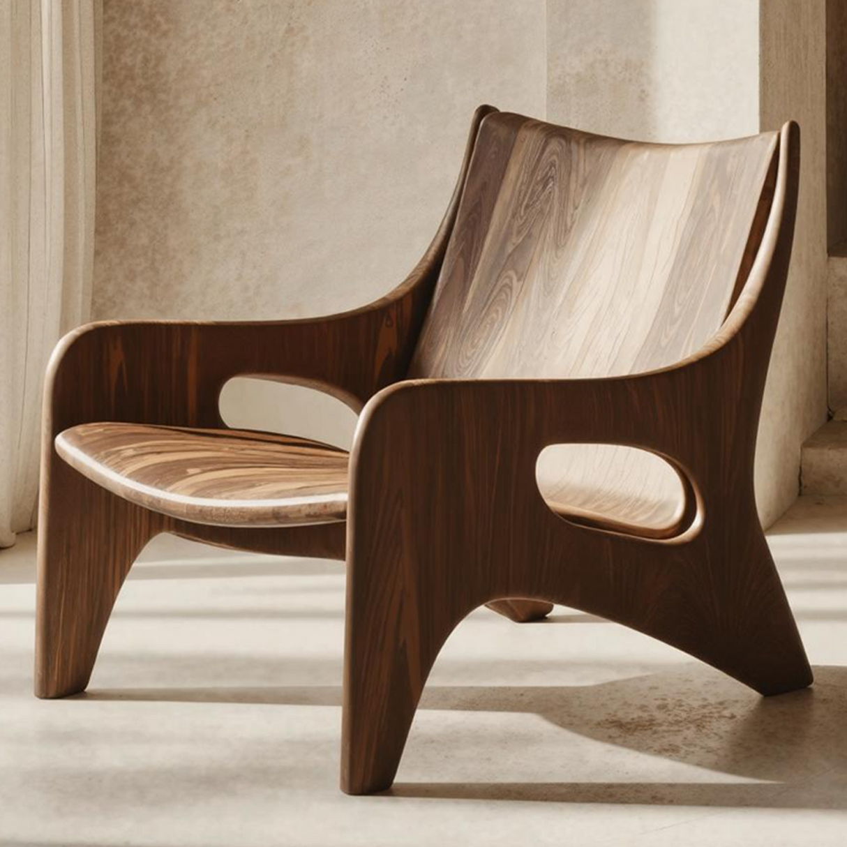 Mid Century Lounge Chair For Outdoor Furniture Set
