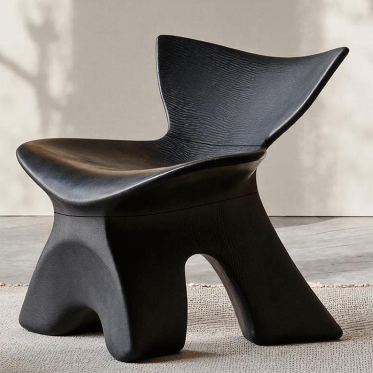 Handcrafted Lounge Chair For Warm Living Room