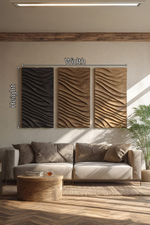 Farmhouse Wooden Wall Art For Rustic Living Room
