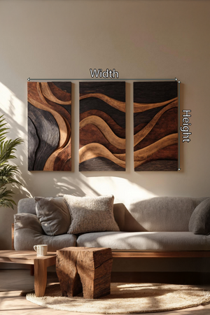 Mid Century Wall Art Sculpture For Entryway And Home