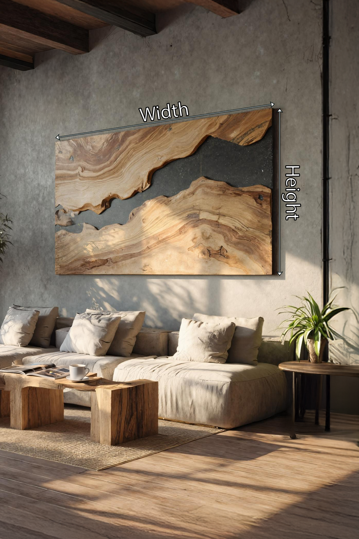 Farmhouse Solid Wood Wall Art For Entryway Decor