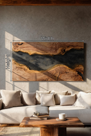 Handcrafted Solid Wood Wall Art For Bedroom Decor