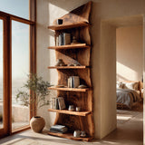 Modern Wooden Standing Shelf For Home Decor